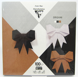 Origamipapier 20x20cm 100Blatt Nature
